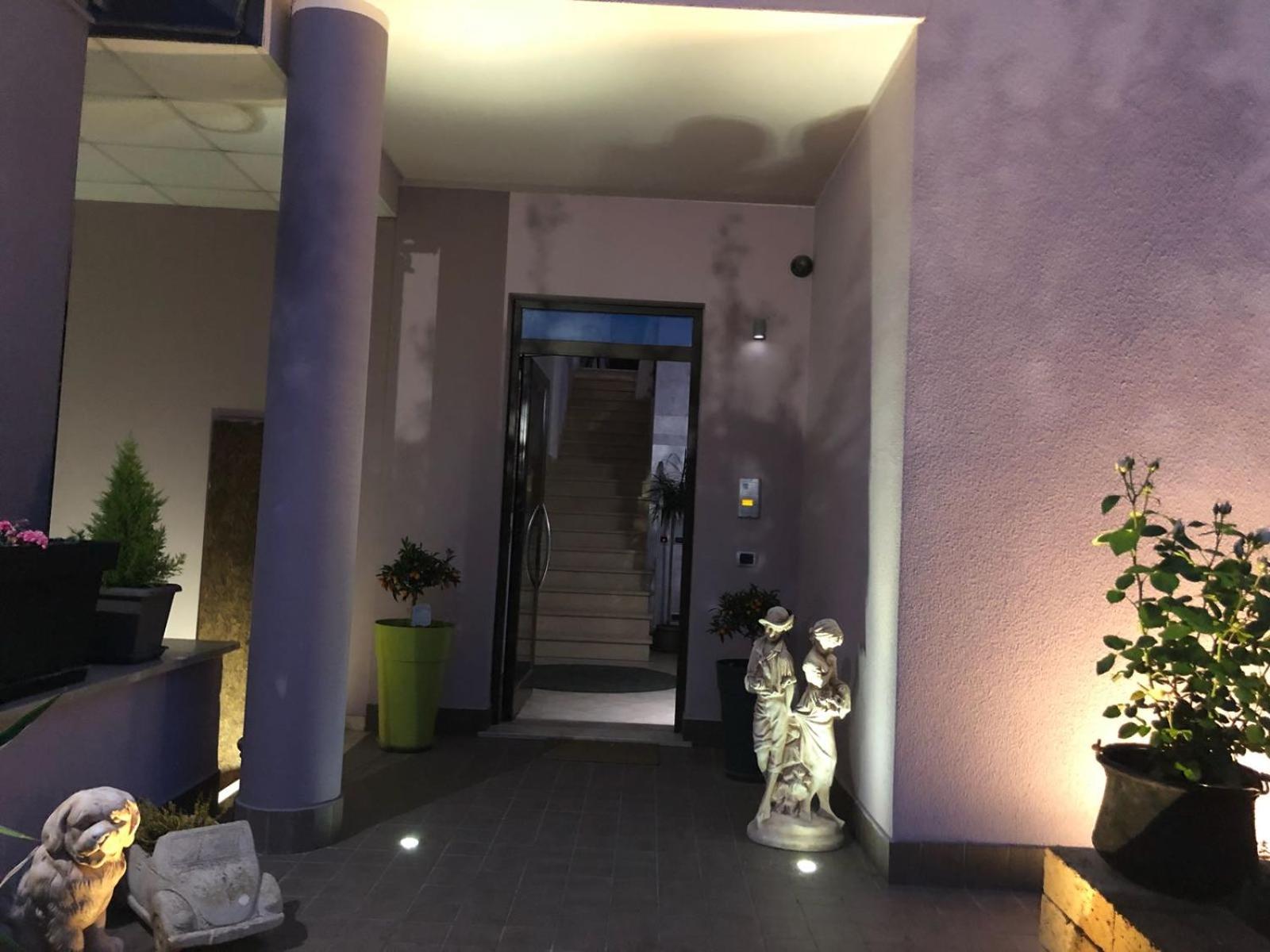 Pensione Degli Ulivi Porto SantʼElpidio Exteriör bild